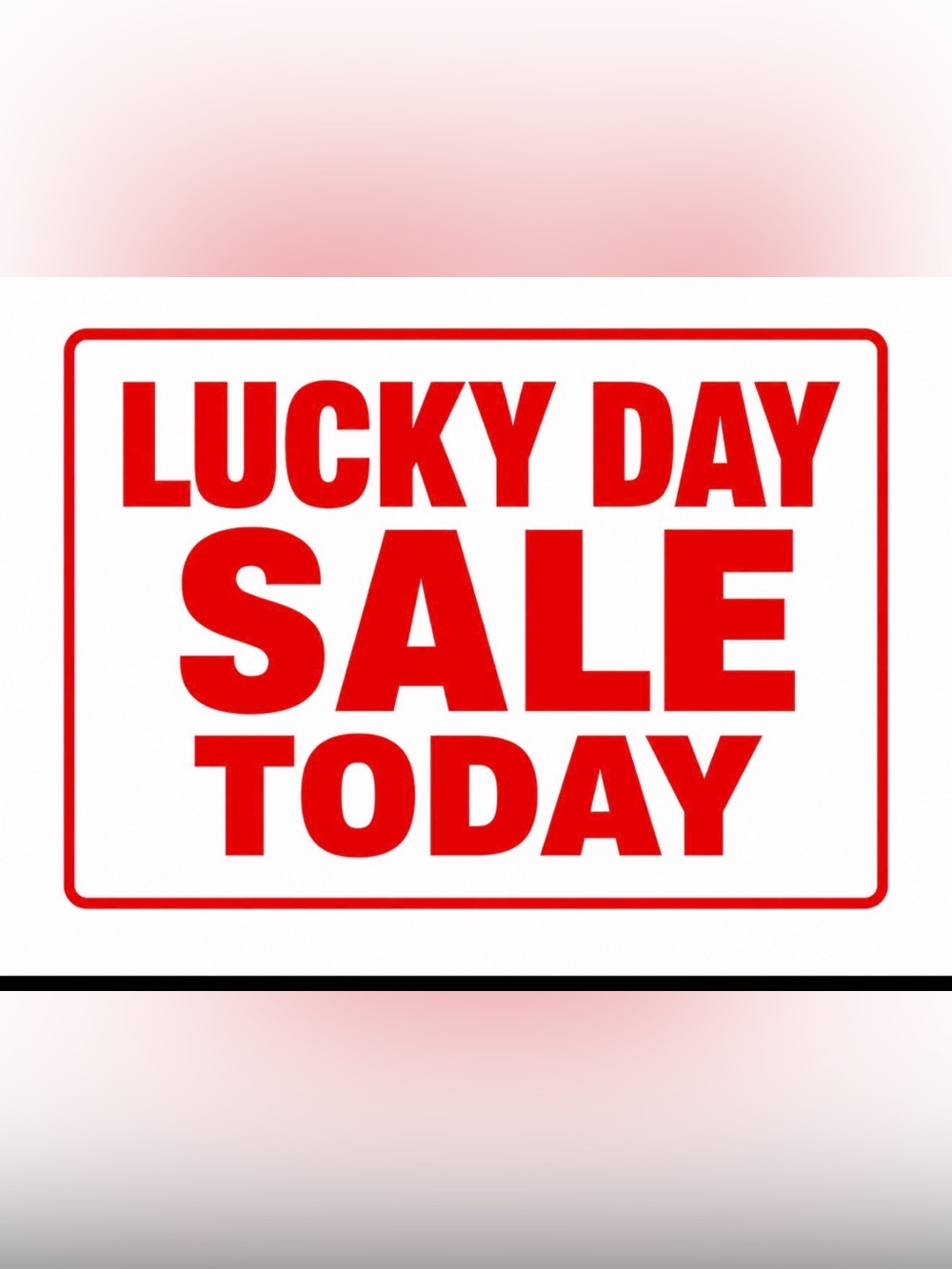 every item gets a discount today DM  me to see how much